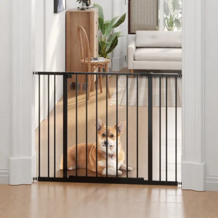 Dog Gate Pet Safety Gate Stair Barrier